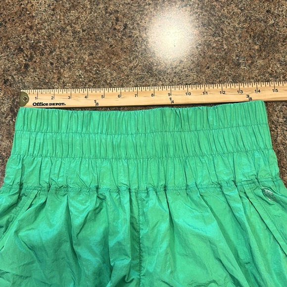 Free People Movement The Way Home Shorts Green Pull On High Rise Womens XL - Picture 13 of 14
